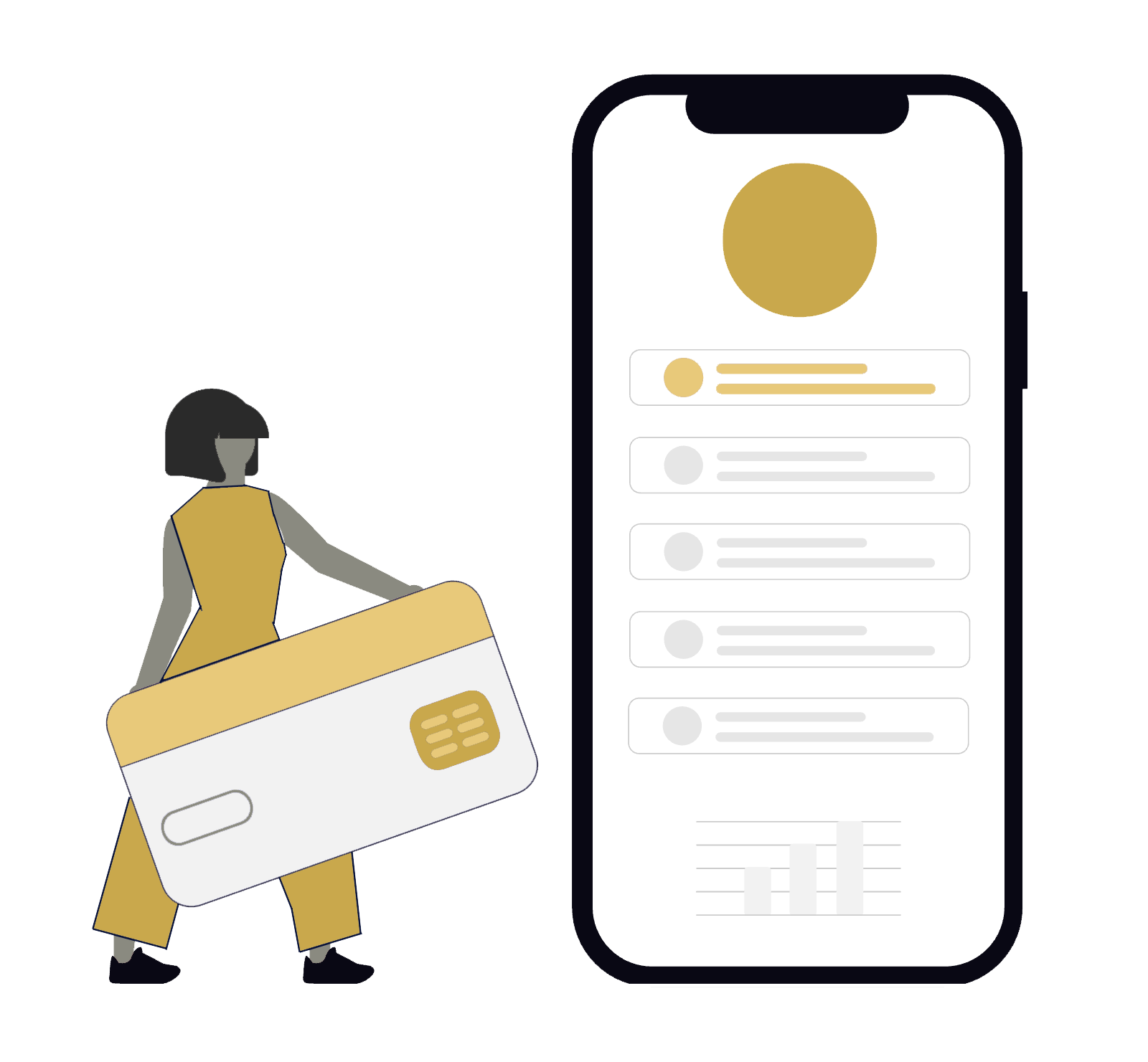 One-time payment illustration